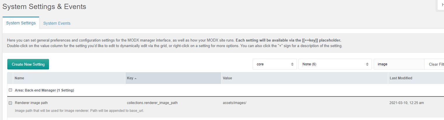 Don't forget to update the settings to ensure the THumbnail renders correctly.